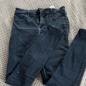 Abercrombie & Fitch Dark Blue High Rise Legging